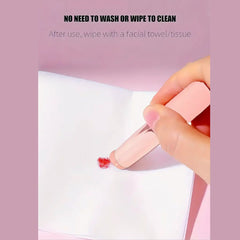 Silicone Lip Brush with Cover – Portable, Fragrance-Free| Perfect for Lipstick and Concealer Application