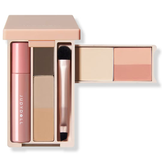 Mini Makeup Palette 10g-03 Earthy Box (with mini lip gloss) All-in-One Travel Kit