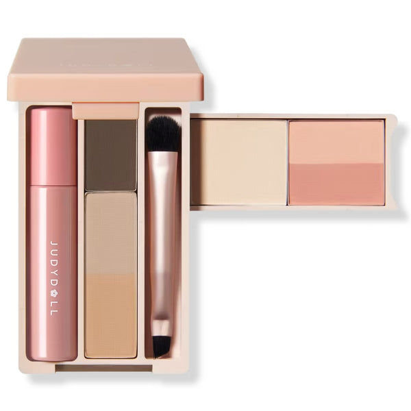Mini Makeup Palette 10g-03 Earthy Box (with mini lip gloss) All-in-One Travel Kit