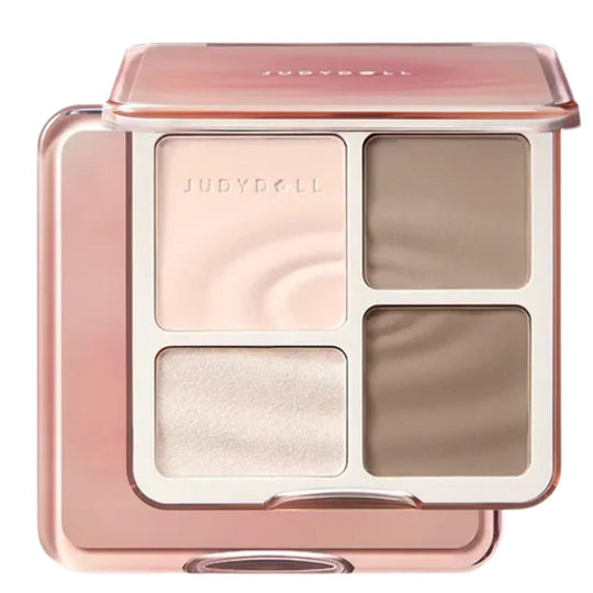 2 IN 1 Highlighter Contour Palette 9g - 01 Wave Shadow Palette