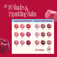 {Keyring Set} Lip&Cheek Glowy Jelly Pot - JR01 Squeezed 4g