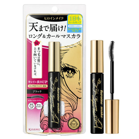 Heroine Make Long Up Mascara  Super Waterproof- 01 black