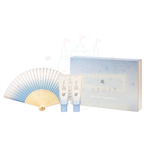 Relief Sun Aqua-Fresh: Rice + B5 SPF50+  Kit-BEAUTY OF JOSEON-THE COSMETIC STORE NZ