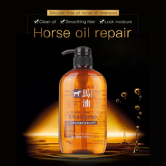 HORSE OIL SHAMPOO 600ML - KUMANO - The Cosmetic Store New Zealand