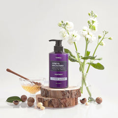 Honey & Macadamia Hydro-Intensive Protein Premium Hair Treatment - Cherry Blossom 500ml
