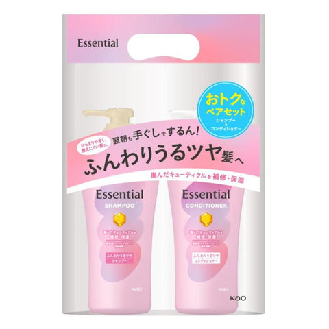 Essential Smart Repair Soft & Shiny Shampoo + Conditioner Pump Set