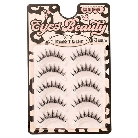 Xixi Light Natural Eyelashes 5 Pair -# Jm23 Magic Comics