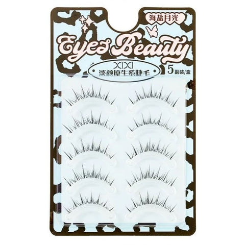 Xixi Light Natural Eyelashes 5 Pair -#Jm 22 Sea Salt Moonshine