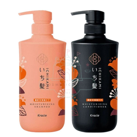 ICHIKAMI Dense W Moisturizing Care Shampoo & Conditioner Set [480ml+480ml]