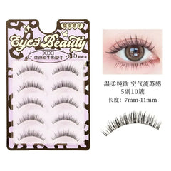 Xixi Light Natural Eyelashes 5 Pair -# Jm21 Sweet And Flowery
