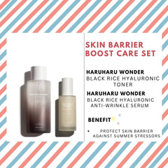 Korean skincare set for hydration and anti-aging from HARUHARU WONDER-at THE COSMETIC STORE NZ
