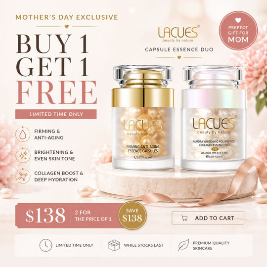 LACUES Anti-Aging Capsule Duo – Mother’s Day BOGO Set [Buy 1 get 1 Free]