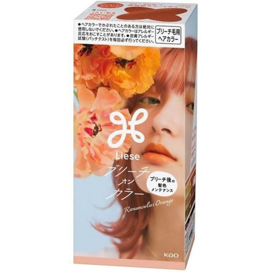 Liese Bleach-On Color Dye - Ranunculus Orange 108ml