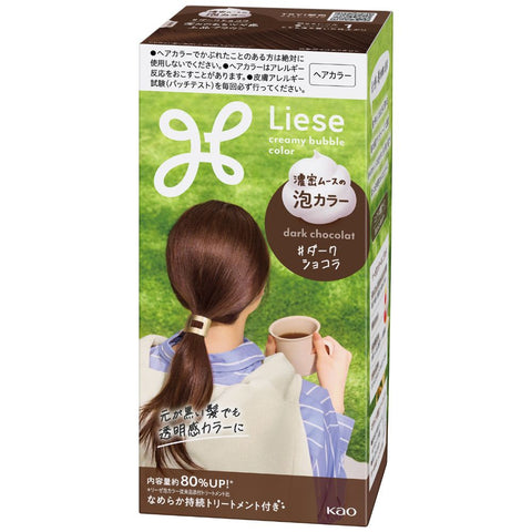 Liese Creamy Bubble Color - Dark Chocolat 115g