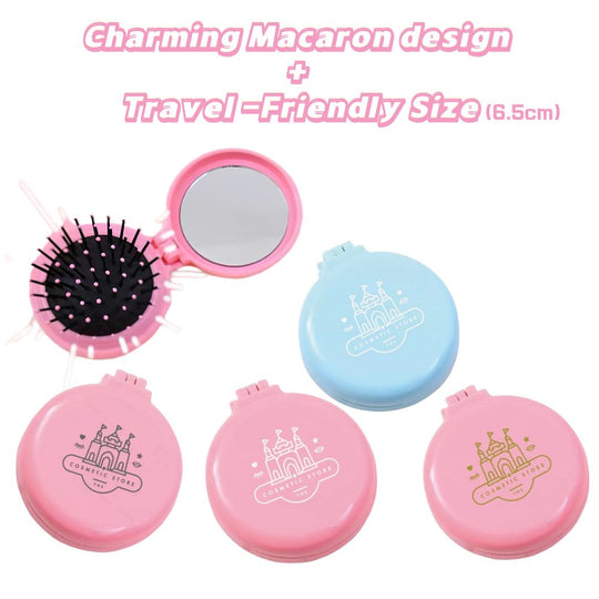 Macaron Air Cushion Hair Brush 1 ea [ Random color will be Shipped]