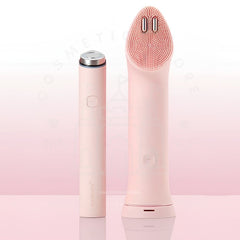 MEDICUBE AGE-R Booster Facial Cleansing Device Pink with Mini Plus device and facial cleansing head attachment-THE COSMETIC STORE NZ