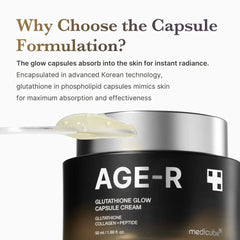 MEDICUBEAge-R Glutathione Glow Capsule Cream 50ml-THE COSMETIC STORE NZ