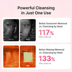 MEDICUBE AGE-R Booster Facial Cleansing Device Pink with Mini Plus device and facial cleansing head attachment-THE COSMETIC STORE NZ