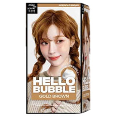 Hello Bubble 10GB Gold brown hair dye – K-beauty color at THE COSMETIC STORE NZ