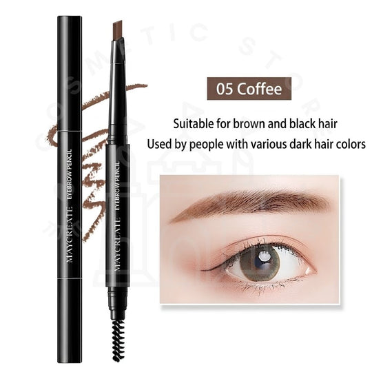 Automatic Double Eyebrow Pencil- 05 Coffee