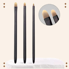 Three makeup brushes with black handles -Makeup Concealer Brush Set 227 – 3pcs Set-THE COSMETIC STORE NZ