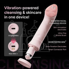 MEDICUBE AGE-R Booster facial cleansing device replacement head in pink for gentle skincare cleansing-THE COSMETIC STORE NZ 