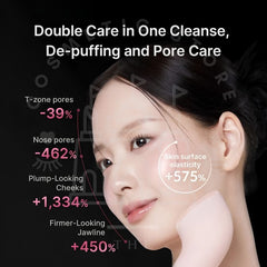 MEDICUBE AGE-R Booster facial cleansing device replacement head in pink for gentle skincare cleansing-THE COSMETIC STORE NZ 