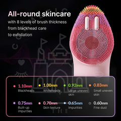 MEDICUBE AGE-R Booster facial cleansing device replacement head in pink for gentle skincare cleansing-THE COSMETIC STORE NZ 
