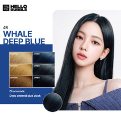 Hello Bubble -4B Whale Deep Blue