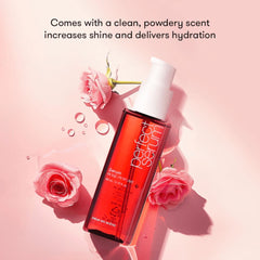 Bottle of Mise En Scène Rose Perfume Serum – Korean hair care with rose fragrance