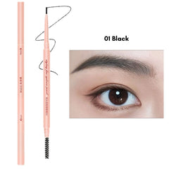 Mishiti Ultra-Fine Waterproof Eyebrow Pencil - 01 Black 0.1g
