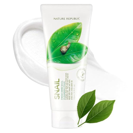 Fresh Herb Cleansing Foam  - Snail 170ml
