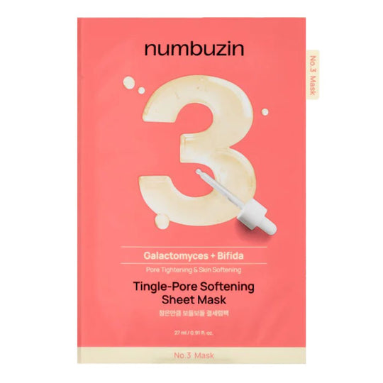 No.3 Tingle Pore Softening Sheet Mask 1ea