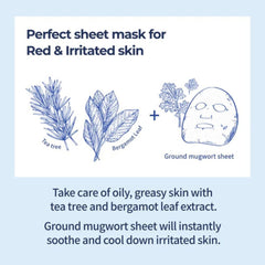No.4 SOS Icy Soothing Sheet Mask 1ea
