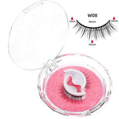 No Glue Self-Adhesive Eyelash Kit-W08 Japanese Bare Makeup Style