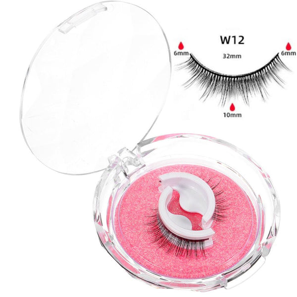 No Glue Self-Adhesive Eyelash Kit-W12 Sunflower Glam Style