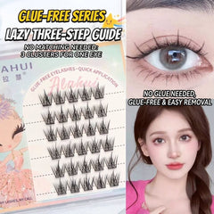No-Glue Series: Pure Desire Cat Elf False Lashes -3 Step Lash Foxy Flare Style-THE COSMETIC STORE NZ