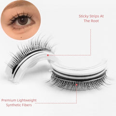 No Glue Self-Adhesive Eyelash Kit-W03 Sweet Seduction Style