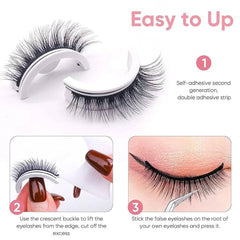 No Glue Self-Adhesive Eyelash Kit-W03 Sweet Seduction Style