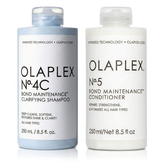 OLAPLEX Clarifying Repair Duo | No.4C Detox Shampoo + No.5 Conditioner Set