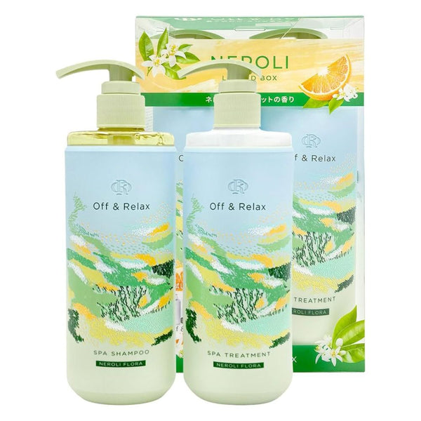 Off & Relax OR Spa Shampoo & Hair Treatment Neroli Limited Set (Neroli & Bergamot Scent) 2x460ml