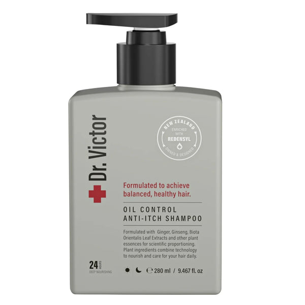Oil Control Anti-Hair Lost Shampoo 280ml -(Grey)