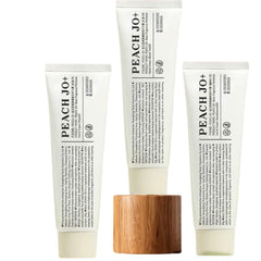 Three PEACH JO+ skincare tubes-Peach Jo+ Black Tea Hand Cream 50g | Fragrance Hand Cream NZ -THE COSMETIC STORE NZ