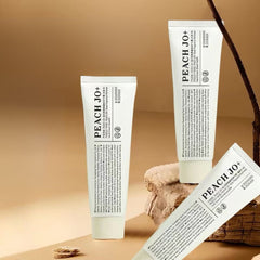 Three tubes of Peach JO+ skincare product -Peach Jo+ Sandalwood Hand Cream 50g | Fragrance Hand Cream NZ -THE COSMETIC STORE NZ
