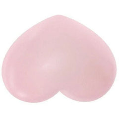 A single heart-shaped pink object, likely a silicone cup or gel pad, shown on a plain white background. Pelican Soap Attractive Hip Care Soap 80g | Butt Whitening & Scrub- The Cosmetic Store New Zealand