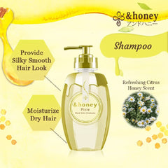 Pixie Moist Silky Shampoo 1.0 440ml - For dry and tangled hair