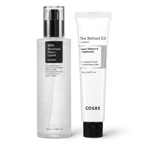 Pores & Oil Control Top Fave Set | Retinol & BHA Duo