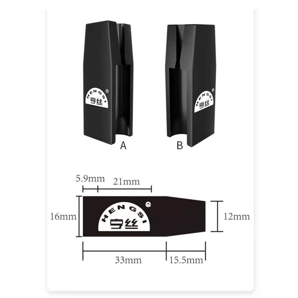 Professional Eyebrow Pencil Shaper Tool – Flat Tip Brow Styling Mold