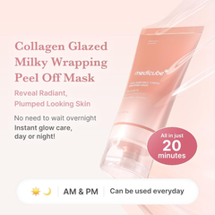 Collagen toning mask for brightening firming and moisture locking care