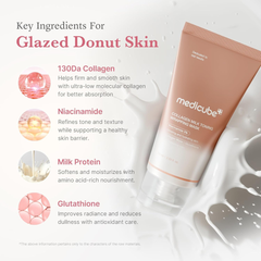Collagen toning mask for brightening firming and moisture locking care